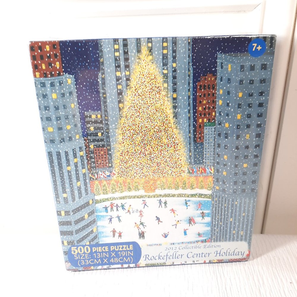 NEW Rockefeller Center Jigsaw Puzzle 500 Piece 2012 Briarpatch collectible edit.